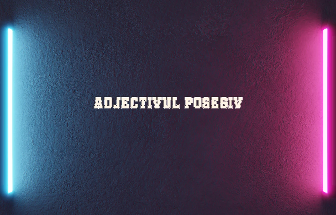 adjectiv posesiv