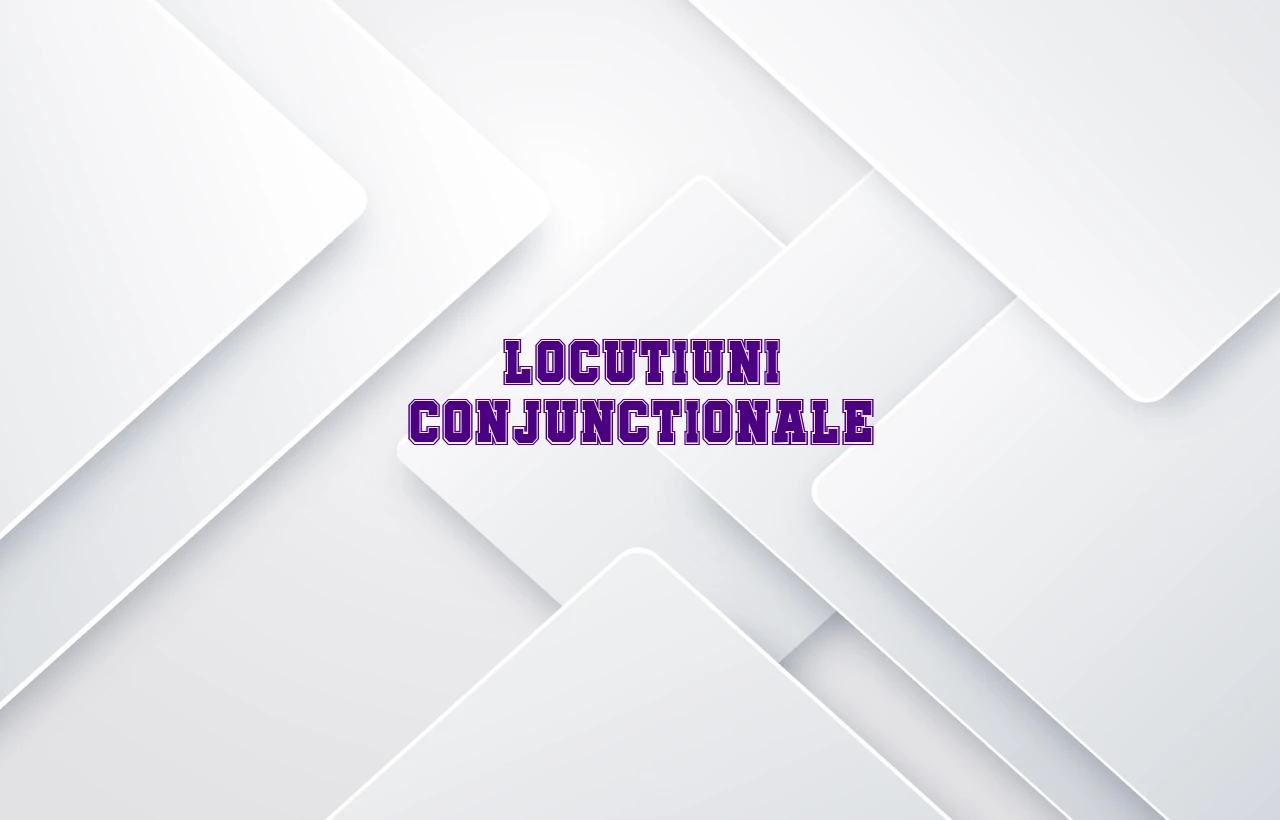 locutiuni conjunctionale